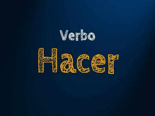 verbo hacer