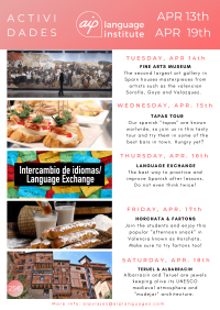 Semana 16:13 – 19 de abril