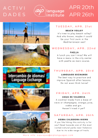 Semana 17:20 – 26 de abril