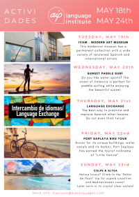 Semana 21:18 – 24 de mayo