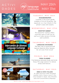 Semana 22:25 – 31 de mayo