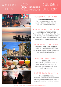 Semana 28:06 – 12 de julio