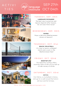 Semana 40:28 de septiembre – 04 de octubre