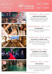 Semana 43:19 – 25 de octubre