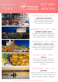 Semana 44:26 de octubre – 01 de noviembre