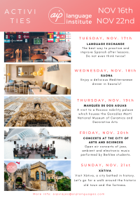 Semana 47:16 – 22 de noviembre