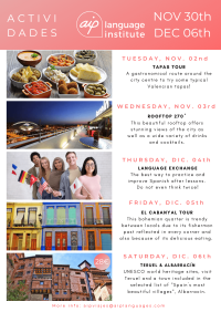 Semana 49:30 de noviembre – 06 de diciembre